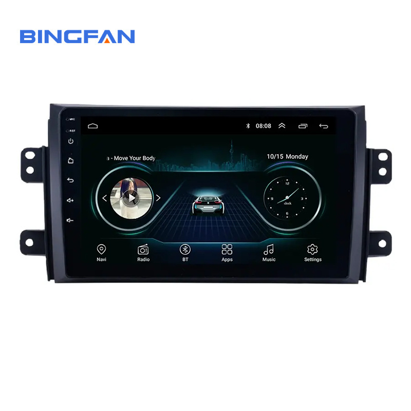 2 din Android gps For Suzuki SX4 2006 2007 2008 2009 2010 2011 2012 2Din Car Radio Tape Recorder Stereo WIFI Car dvd Player