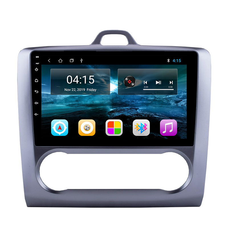 Android 9 GPS Navigation 9 inch Car Audio FM radio for Ford Focus 2004 2005 2006 2007 2008-2011 1+16GB