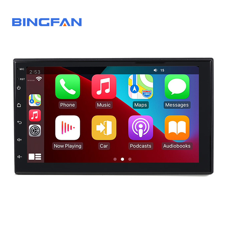 7'' 2 DIN Car Radio Android 9.0 GPS Navi Car Screen for Apple Carplay & Android Auto FM Autoradio Multimedia BT Mirror link