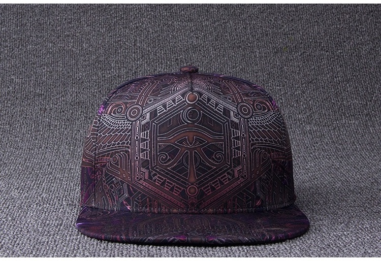 Cotton twill 5 panels unstructured embroidered logo snapback cap unstructured figuratus brim custom low profile hat caps