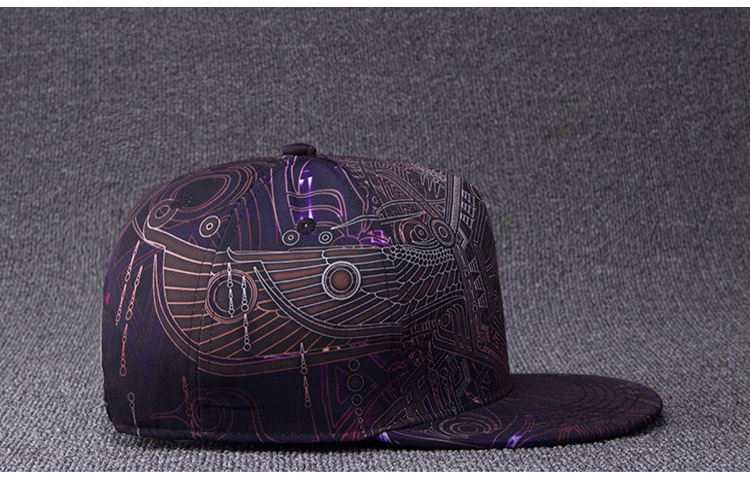 Cotton twill 5 panels unstructured embroidered logo snapback cap unstructured figuratus brim custom low profile hat caps