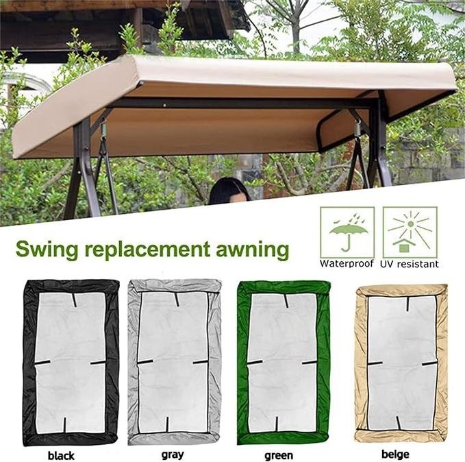 Outdoor Swing Chair Canopy Cover Garden Swing Chair Canopy Cover