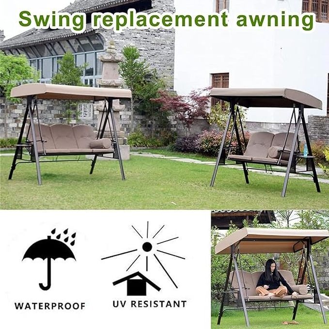 Outdoor Swing Chair Canopy Cover Garden Swing Chair Canopy Cover