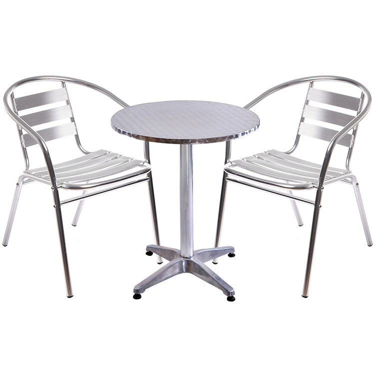 New Design Outdoor Patio Furniture Leisure Four Sets Table and Chair Dinner Chair Make with Rattan Outdoor Customized Style Raw