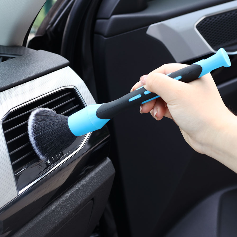 Universal Car Interior Detail Cleaning Brush 4 Styles Elbow Sweeping Tools Dashboard Air Outlet Wheel Rim Washing Brushes