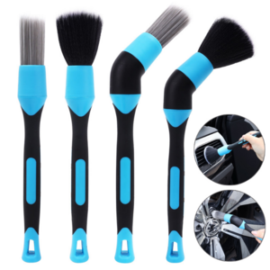 Universal Car Interior Detail Cleaning Brush 4 Styles Elbow Sweeping Tools Dashboard Air Outlet Wheel Rim Washing Brushes