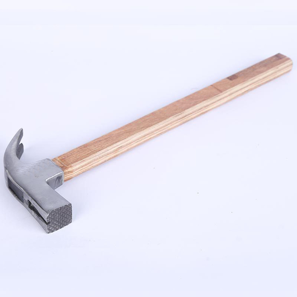 High Quality Mini Stubby Claw Hammer Wooden Handle Steel Woodworking Striking Fiberglass Handle Nails Round Claw Hammer Sizes