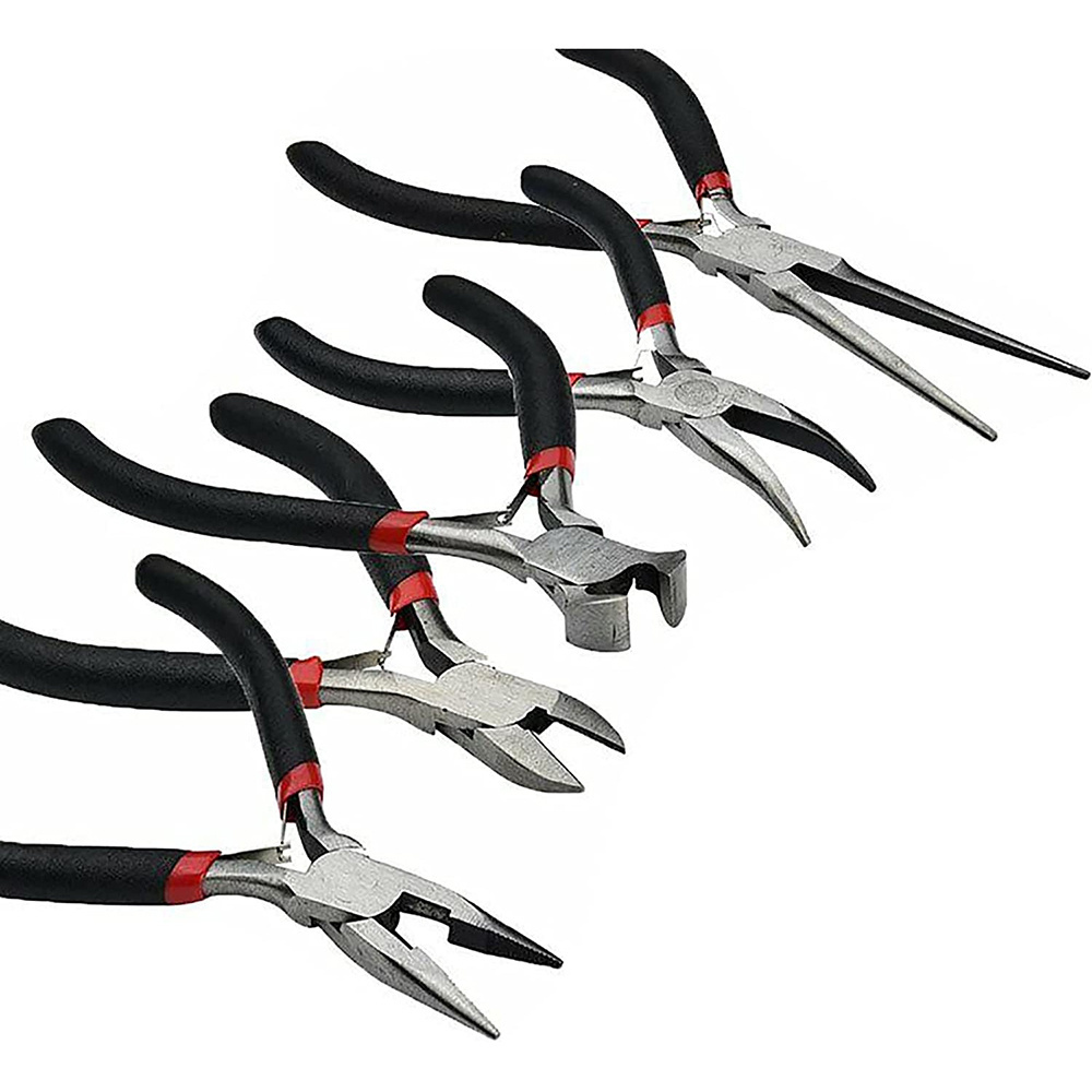 High Quality Small Mini Black Long Nose Jewelry Pliers Jewelry Tools Pliers For Jewelry Beading Making