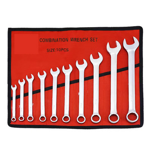 6 8 10 12 14 pcs High Quality Carbon Steel Combination Ratchet Spanner Tool Set Open End Wrench