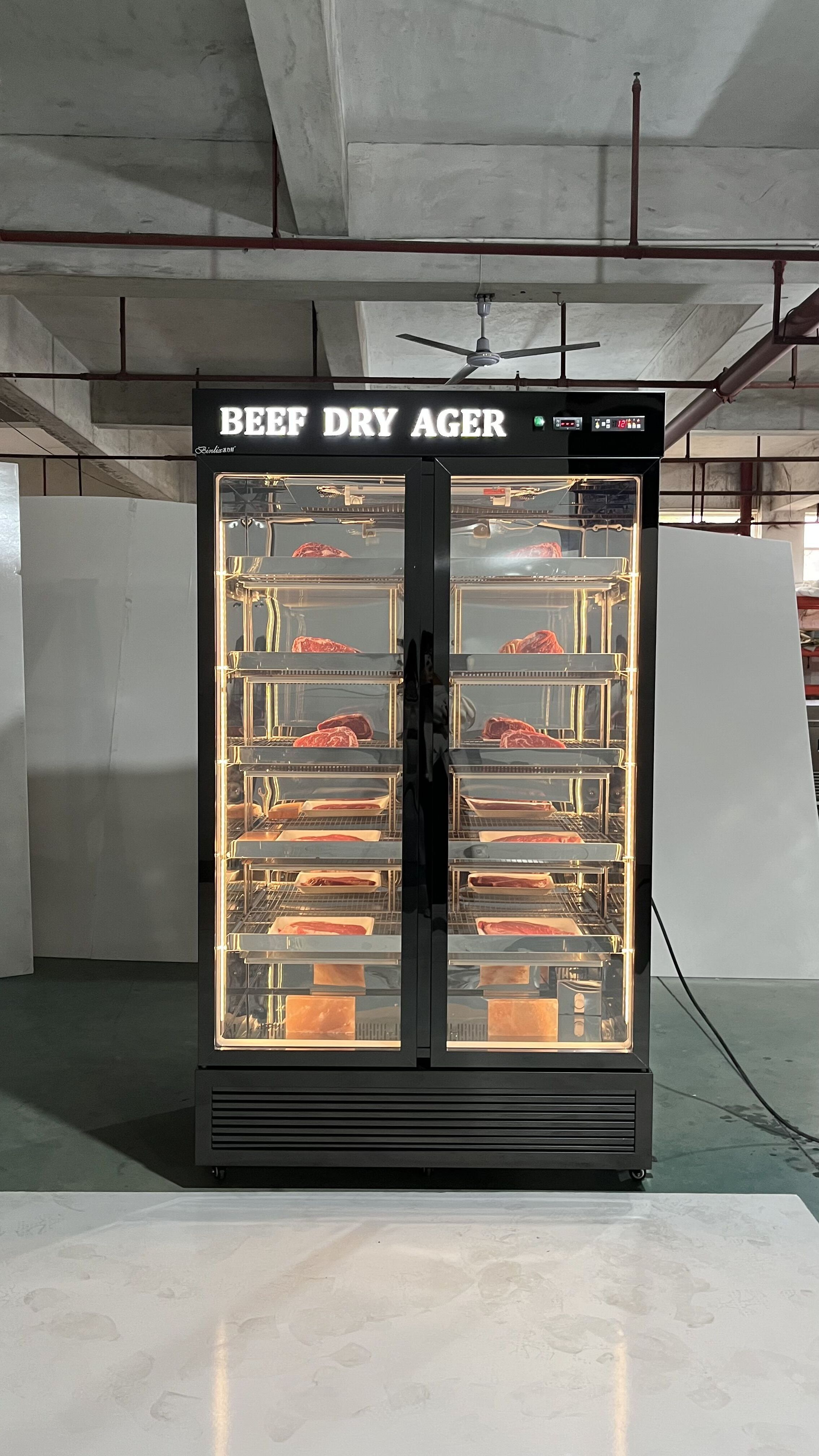 Wagyu beef  butter dry ager Cabinet  Cheese Meat Beef Steak Storage Dry Age Curing Chamber Fridge Refrigerator Cabinets