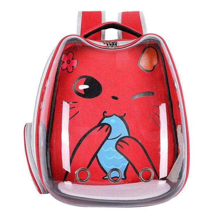 Custom Silicone Pet Bag Outdoor Portable Dog Carrier Backpack for Cats shape and Dogs Travel Pet Carrier