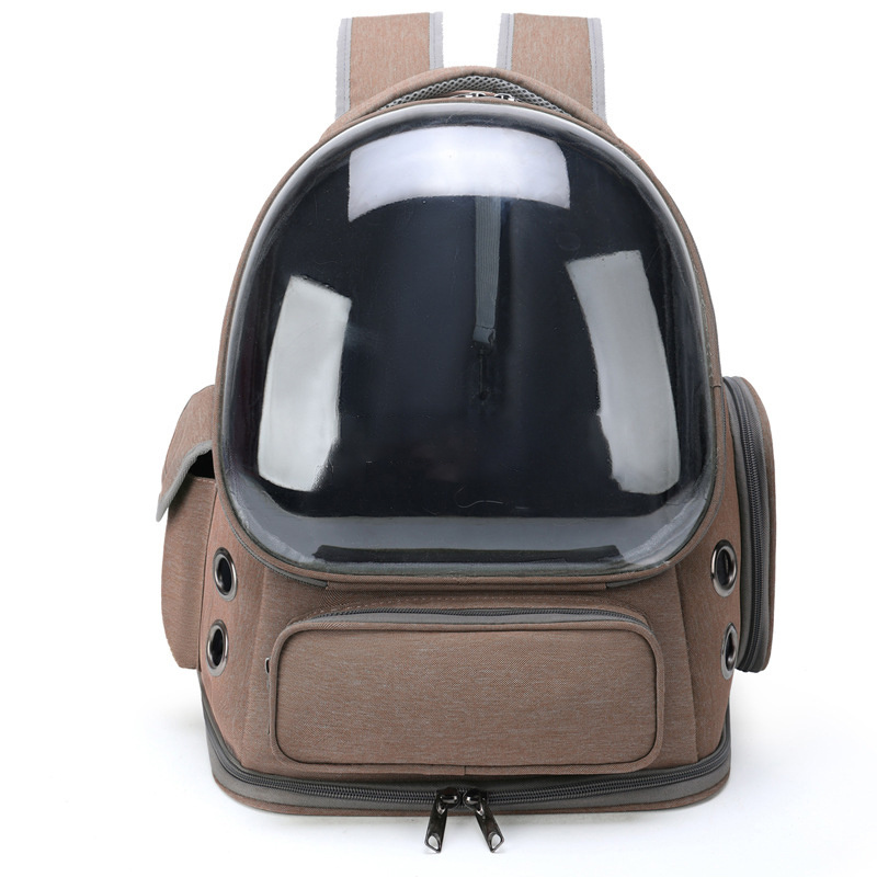 Wholesale Clear Space Capsule Backpack for Dog Cat Green Pets Backpacks