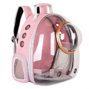 Wholesale Transparent Portable Outdoor Breathable Cat Dog Travel Carrier Bag Pet Bag