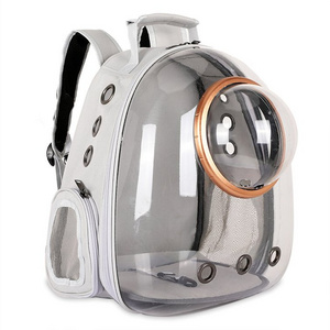 Luxury Transparent Capsule Pet Travel Carrier Bag Cat Backpack for Small Animals