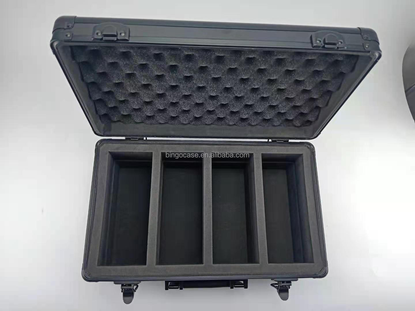 Aluminum Graded Sports Card Storage Box Waterproof SGC/BGS Card Storage Case with Foam