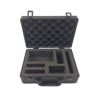 Aluminum Carrying Case with cut out Pick and Pluck EVA Foam