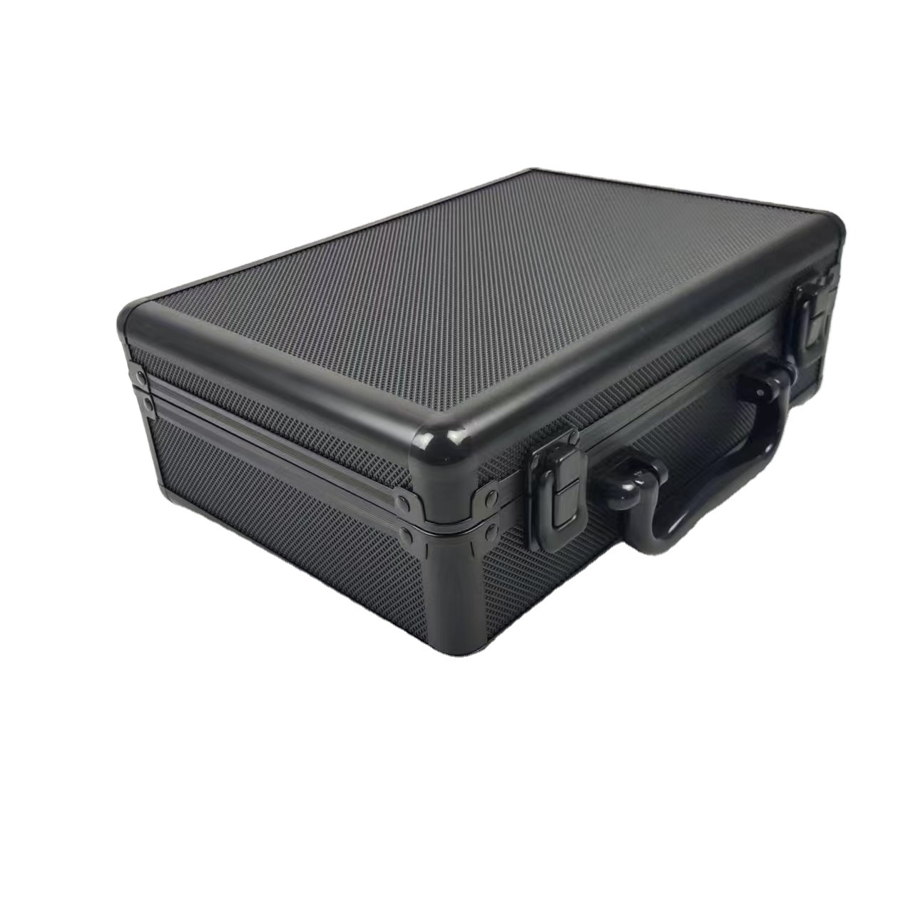 Aluminum Carrying Case with cut out Pick and Pluck EVA Foam