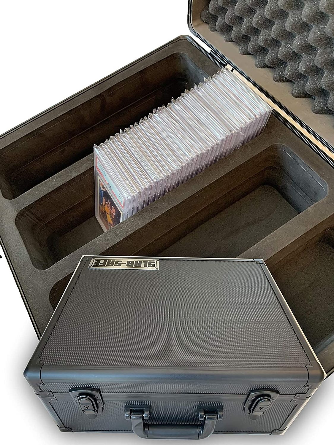 2021 New PSA Game Card Storage Case Perfect for Storing PSA, BGS, SGC encased Cards. Case can fit up to 180 Standard PSA slabs