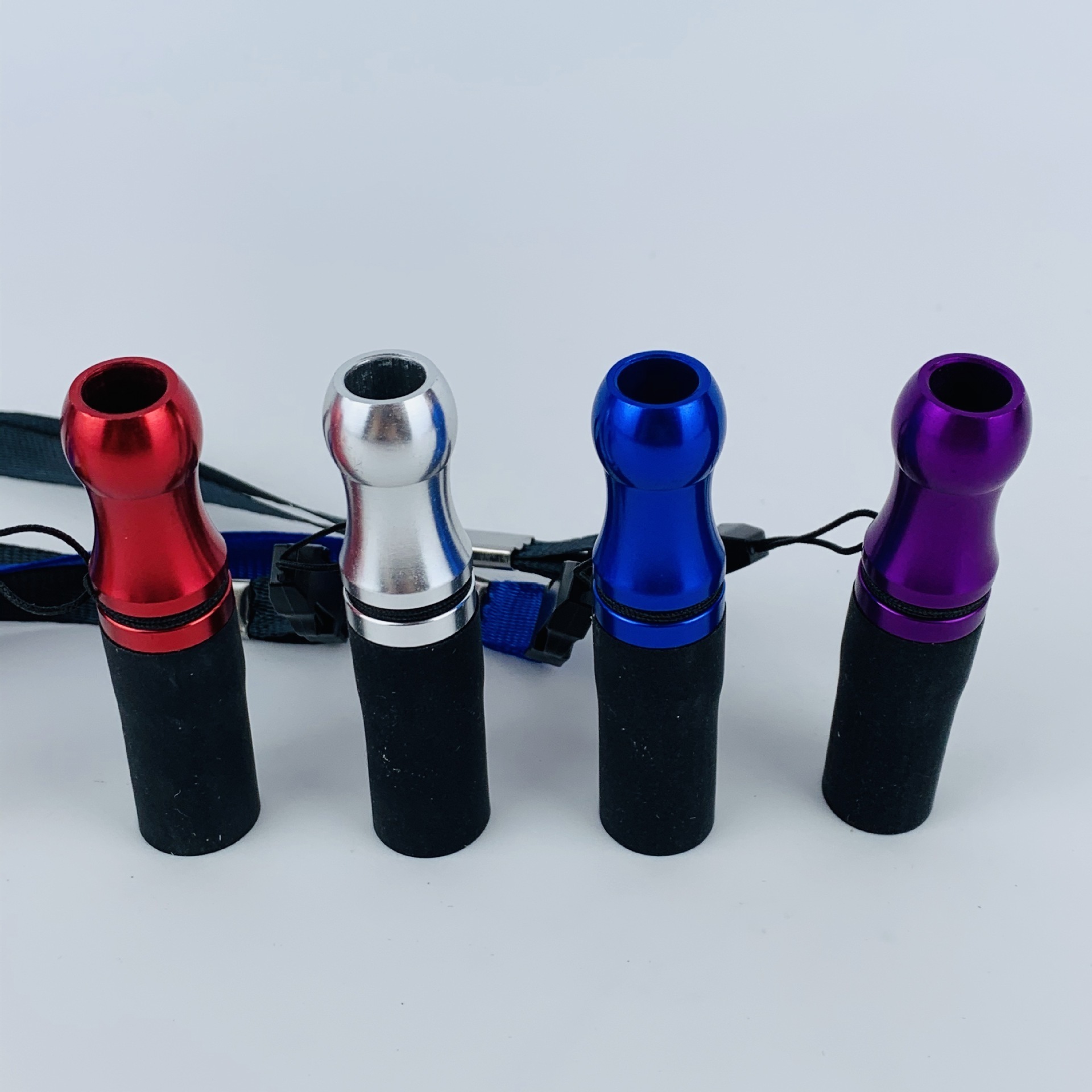 Wholesale Custom metal hookah shisha mouthpiece filter pieces Smoking Accessories hookah mouth tips with Hang rope