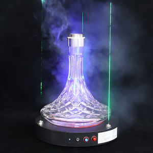 Portable Remote Controlled RGB Hookah Accessories rechargeable Colorful Light Led Shisha hookah Base