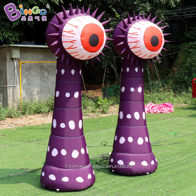 Giant advertising inflatable cartoon monster Bingo inflatable eye monster for event decoration 3m