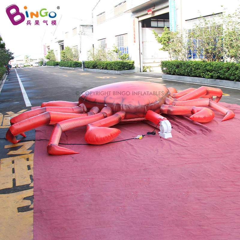 Bingo Decoration Inflatable Advertising Carb Model Inflatable Cartoon Toys Giant Inflatable Crab Balloon