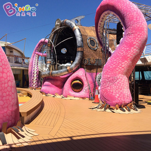 Bingo inflatables Personalized 5m Height Giant Inflatable Octopus Tentacles Inflatable Tentacles Toys