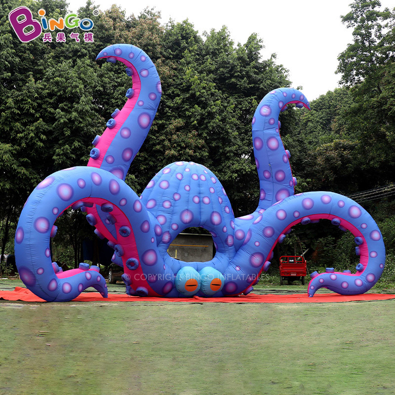 2024 Bingo Inflatable DJ Octopus Concert Party Decoration Giant Inflatable Octopus Tentacles Tent