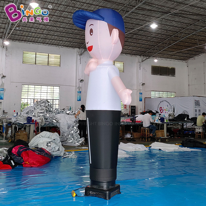 Custom Design 2.7mH Giant Inflatable Air Dancer Model Inflatable Sky Dancer Design Advertising Inflatables For Shop Decoration