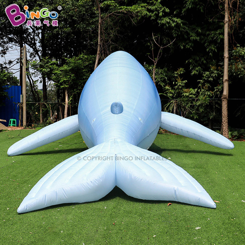 Bingo Factory Huge Whale Balloon Inflatable Flying Whale Advertising Giant Inflatable Blue Whale For Events Decor