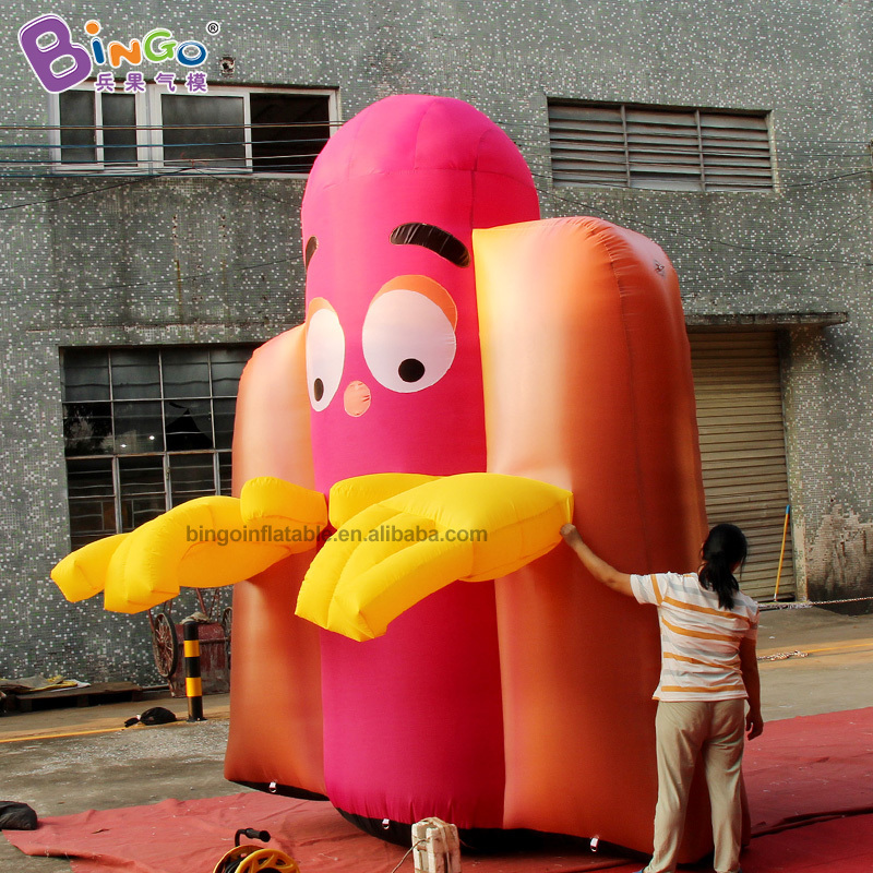 Wholesale Giant Inflatable Air Hot Dog Advertising Sausage Inflatable Decoration Dog Balloon