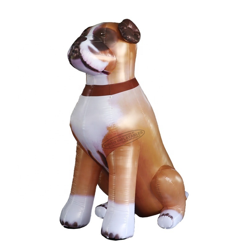 Customized 3.5mH inflatable dog for event decoration giant inflatable bulldog for advertising display