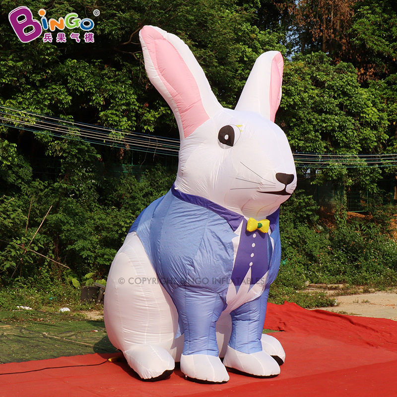 2024 Bing Inflatable Easter Rabbit Mascot Cartoon Bunny Custom Giant Inflatable Rabbit