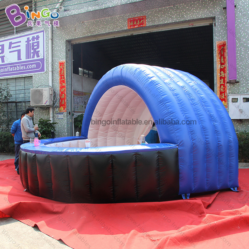 Advertising Inflatable Bar Outdoor Events Inflatable Kiosk Tent Tiki Bar Portable Inflatable Counter