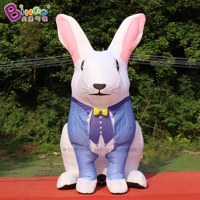 2024 Bing Inflatable Easter Rabbit Mascot Cartoon Bunny Custom Giant Inflatable Rabbit