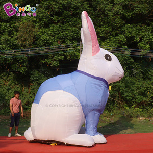 2024 Bing Inflatable Easter Rabbit Mascot Cartoon Bunny Custom Giant Inflatable Rabbit