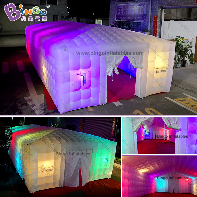 Bingo inflatable  commercial Customized event Decoration LED light  Outdoor Event large Tent Advertising Inflatables