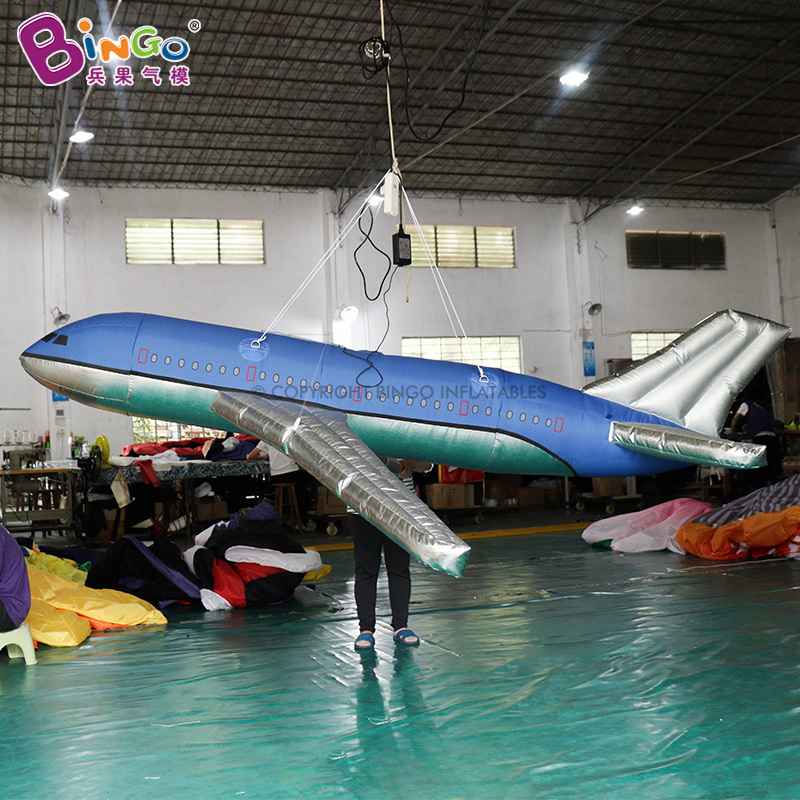 Free Delivery inflatable airplane decorations advertising giant inflatable aircraft