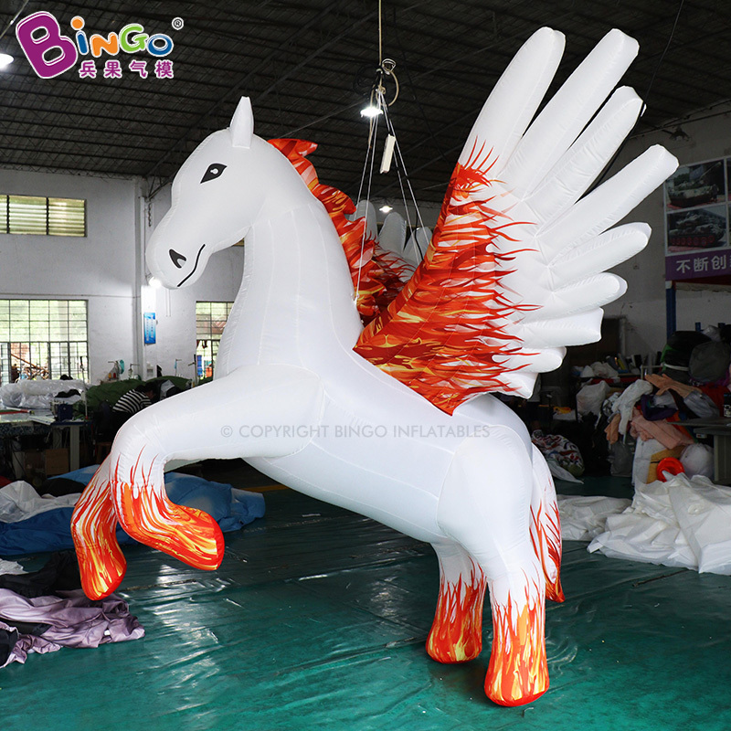 Outdoor Advertising Inflatable Flying Horse Jumps Inflatable Horse Cartoon Toy Inflatable Jumping Horse