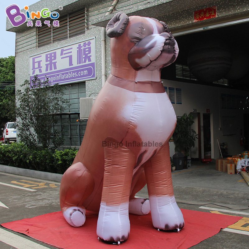 Customized 3.5mH inflatable dog for event decoration giant inflatable bulldog for advertising display