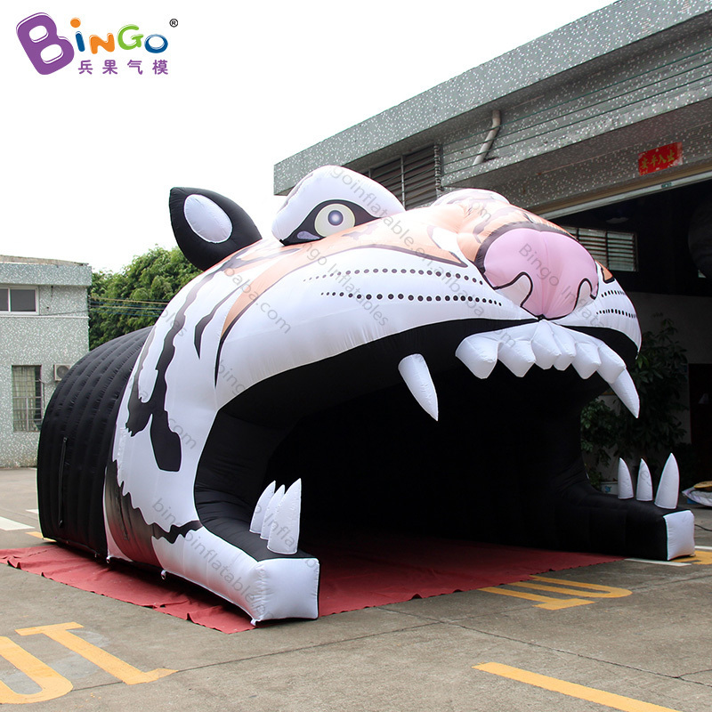 Factory custom made giant inflatable football tunnel tent inflatable mascot tunnel for football game