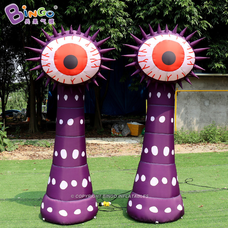 Giant advertising inflatable cartoon monster Bingo inflatable eye monster for event decoration 3m