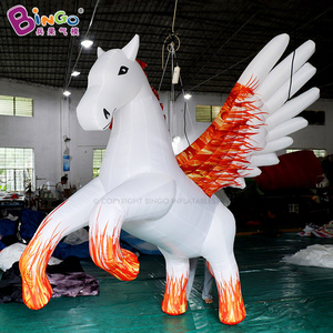 Outdoor Advertising Inflatable Flying Horse Jumps Inflatable Horse Cartoon Toy Inflatable Jumping Horse