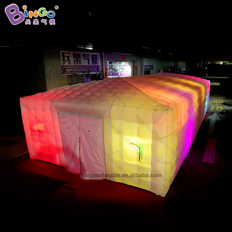 Bingo inflatable  commercial Customized event Decoration LED light  Outdoor Event large Tent Advertising Inflatables