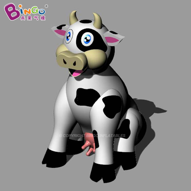 Huge Mascot Custom Carnival Giant Cow Inflatables Outdoor Events Promotion Advertising Inflatable Cow Balloons