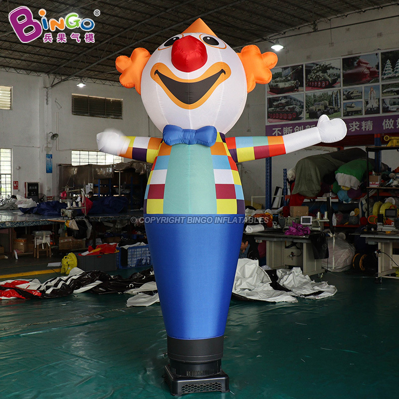 Personalized Inflatable Clown Toys Air Dancer For Children Event Decoration Clown Costume Figure Sky Dancer Tube Balloon