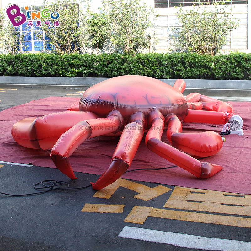 Bingo Decoration Inflatable Advertising Carb Model Inflatable Cartoon Toys Giant Inflatable Crab Balloon