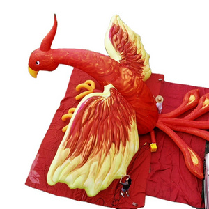 Flash Sale Giant Inflatable Phoenix Bird Mascot Model Doll For Decoration Inflatable Animal Toy