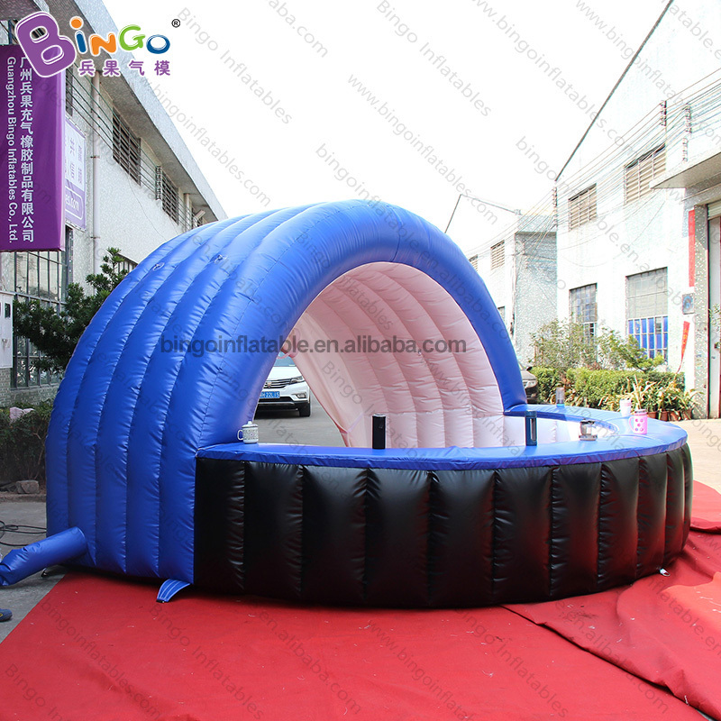 Advertising Inflatable Bar Outdoor Events Inflatable Kiosk Tent Tiki Bar Portable Inflatable Counter