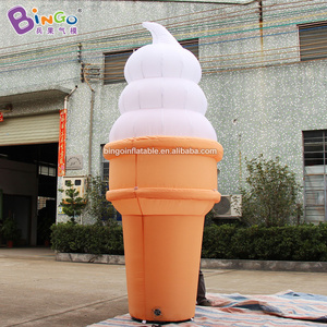 Advertising equipment simulate inflatable ice cream for store decoration 3m  blow up food model toy